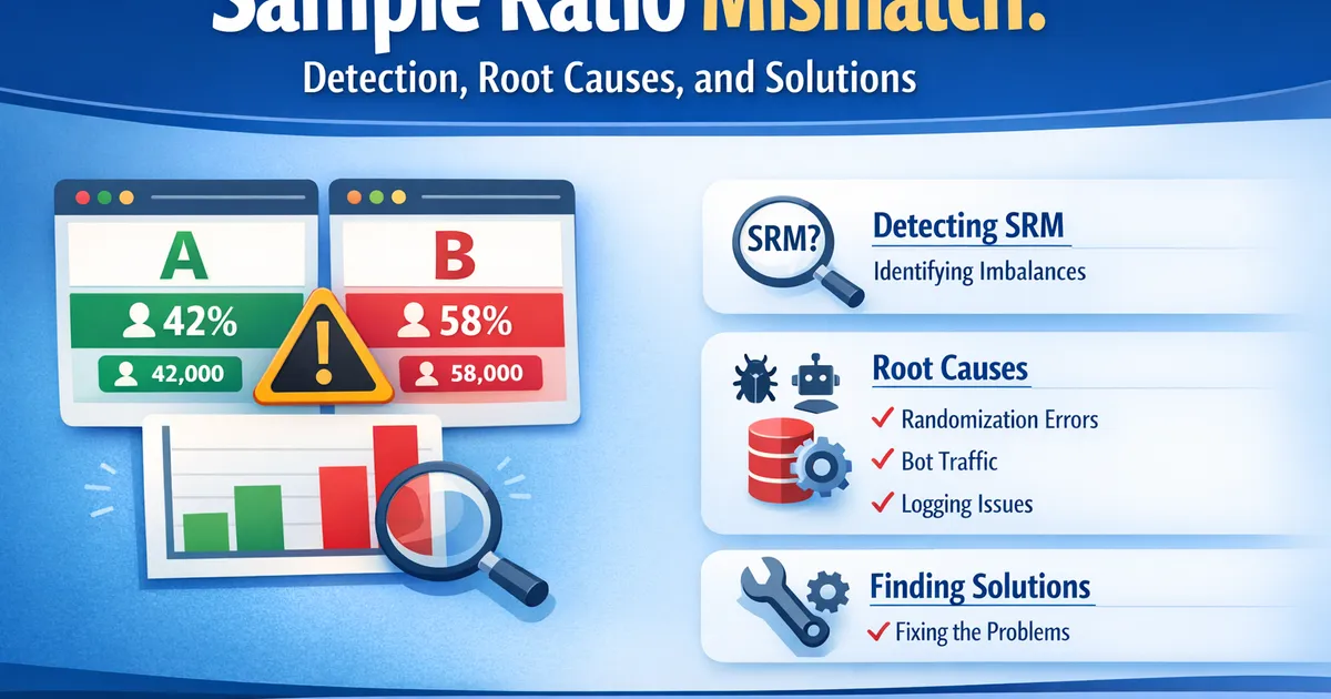 Sample Ratio Mismatch: Detection, Root Causes, and Solutions