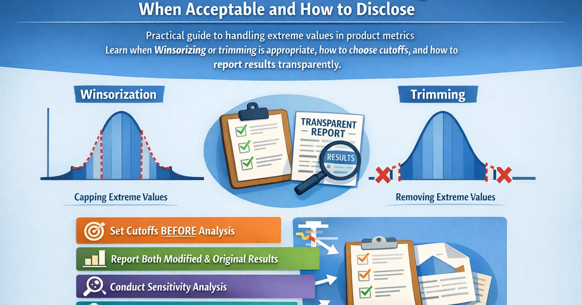 Winsorization and Trimming: When Acceptable and How to Disclose