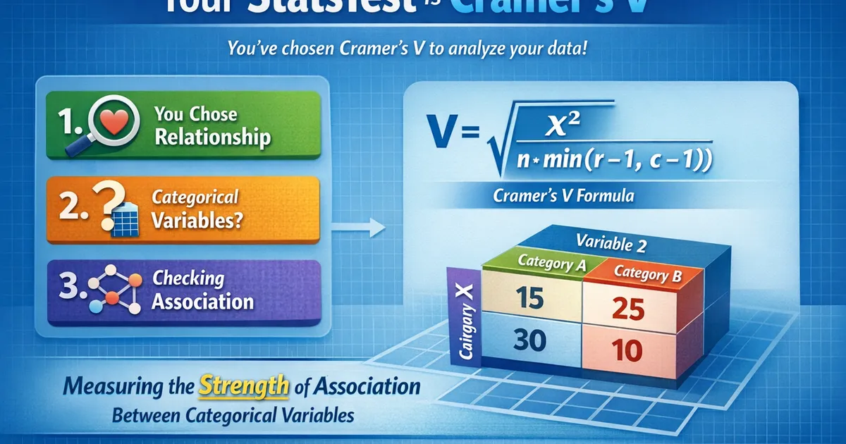 Your StatsTest is Cramer's V